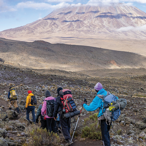 mount kilimanjaro trekking - machame route